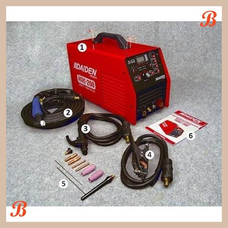 [KMT] DAIDEN TIG200 TIG 200 TIG-200 DC PULSE WELDING INVERTER MACHINE