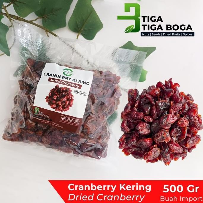 

Promo Buah Cranberry Kering 500Gr / Dried Cranberry Premium Fruit Quality Import