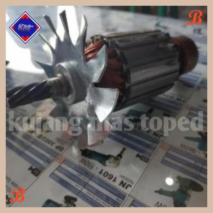 [KMT] ARMATURE / ANGKER RMD28 ORIGINAL FOR MESIN BOR MAGNET RYU 28MM RMD 28