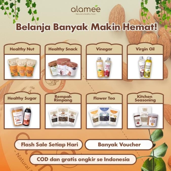 

Grosir Alamee Dried Apricot Buah Aprikot Kering Dried Fruit Apricots Tanpa Biji Cemilan Buah Sehat 300Gr