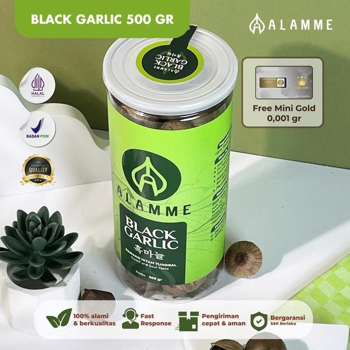 

Sale Black Garlic Bawang Hitam Tunggal Lanang Jumbo Premium Alamme 500 Gram