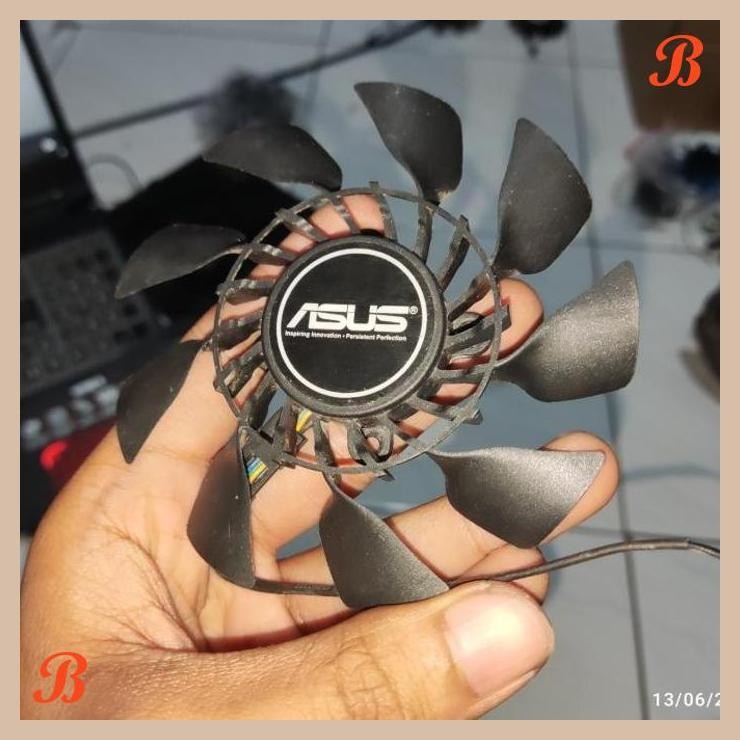 [SRP] Fan kipas vga Asus R9 280 290 390 GTX 760 780 970 95mm 4pin