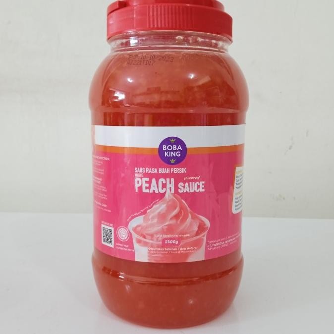 

Sale White Peach Sauce / Jam Boba King