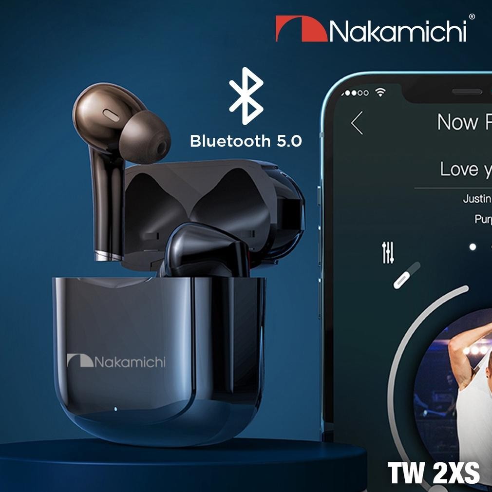 NAKAMICHI TW2XS TRUE WIRELESS EARBUDS BLUETOOTH EARPHONE TWS GAMING HD