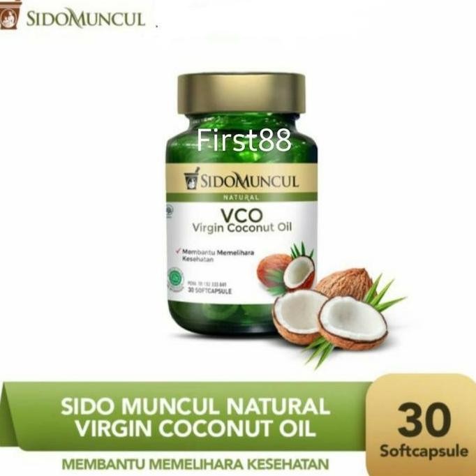 

Promo Sidomuncul Natural Virgin Coconut Oil Vco 30 Softcapsule Minyak Kelapa