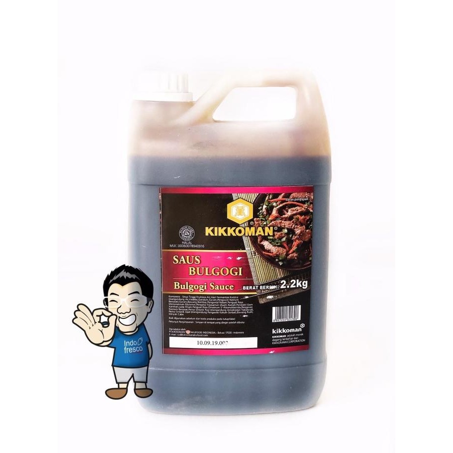 

Murah Kikkoman Bulgogi Sauce- Saus Bulgogi Halal 2 L