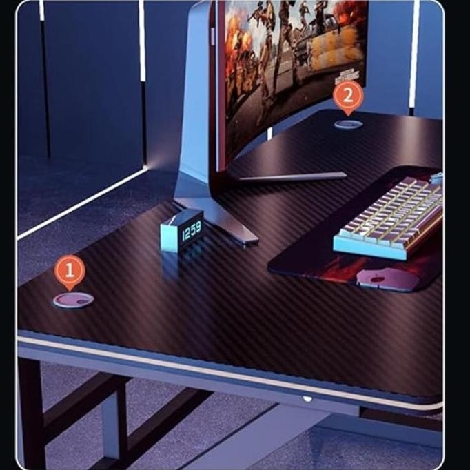Meja Komputer / Meja Gaming / Meja L / Meja Laptop / Meja kantor / Minimalis ern
