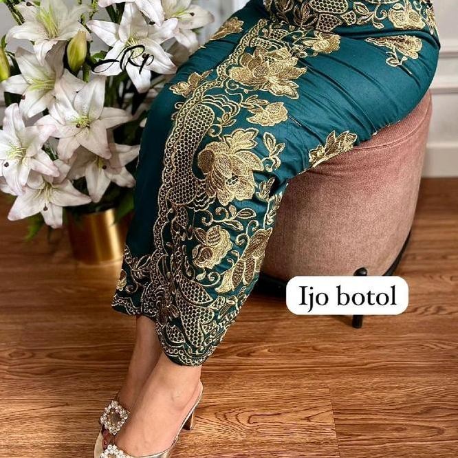 KAMEN JADI BORDIR SONGKET TUMPAL PREMIUM STRECH// ROK JADI BALI// KAMEN JADI