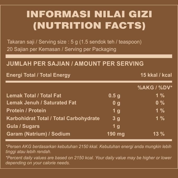 

Promo Dospices Rendang Seasoning (Original+Spicy) | Paket Healthy Dry Rub | Bumbu Marinasi Rendah Kalori