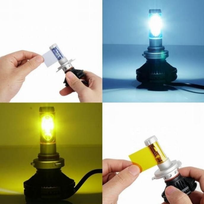 New Lampu Depan Mobil KARIMUN WAGON R LED X3 H11 H4 Universal