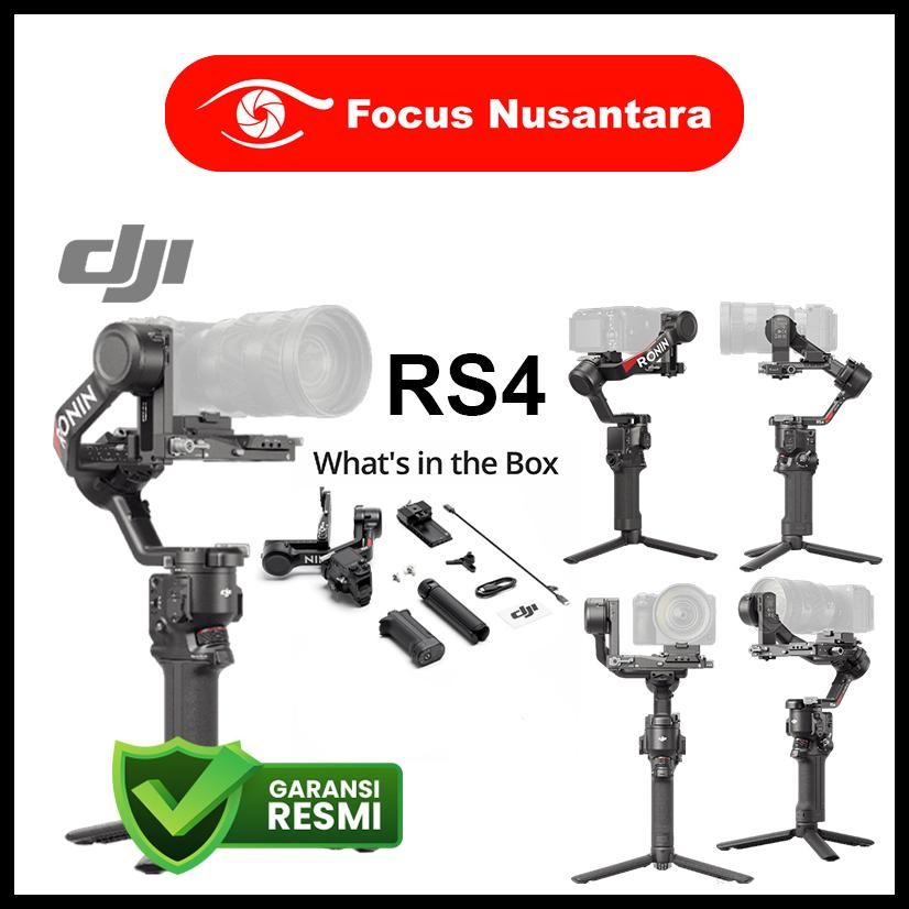 DJI RS 4 GIMBAL STABILIZER COMBO / DJI RS4 GIMBAL STABILIZER / STABILIZER KAMERA GARANSI RESMI