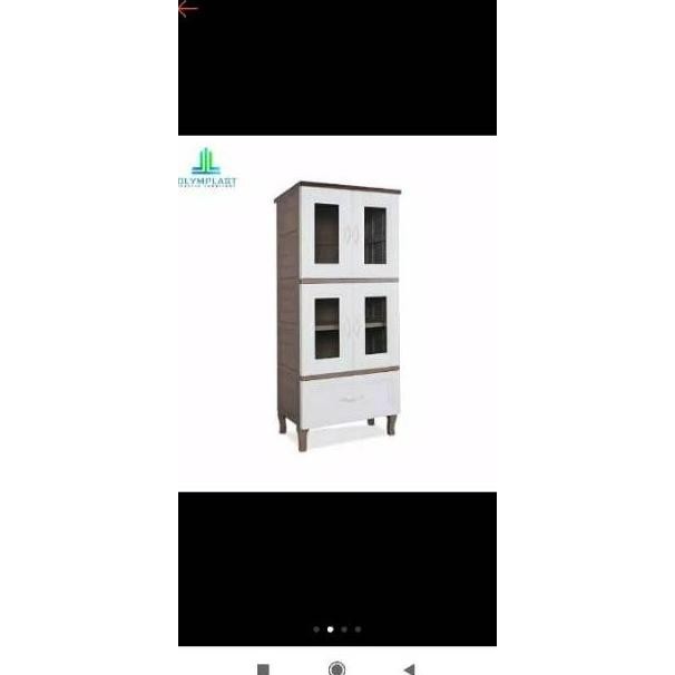 Olymplast Lemari Plastik OLC 2K1L