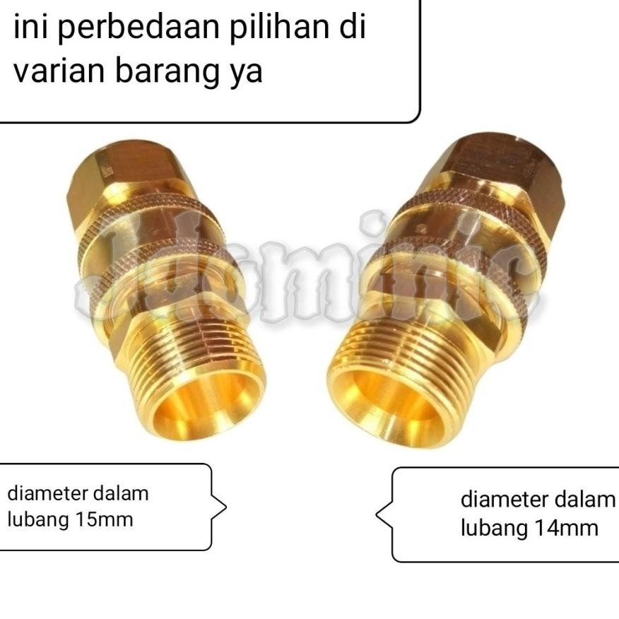 sambungan quick release selang output semprot jet cleaner lakoni laguna 70 H&L VGS70 semprot edon x 