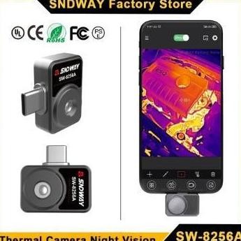 SNDWAY Infrared Thermal Imager Night Vision Android USB C SW-8256A
