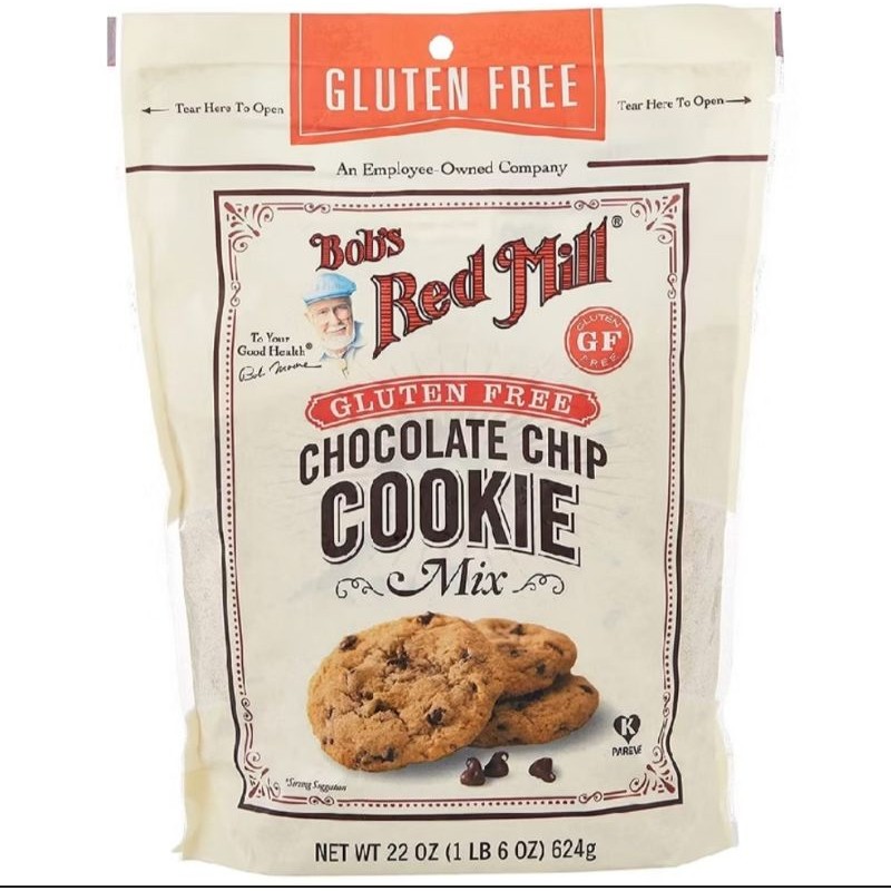 

Bob's Red Mill Cookie Mix Chocolate Chip/Tepung Gluten Free 624gr
