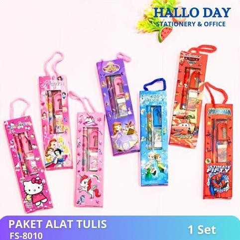 

Uk-68 Hd Paket Alat Tulis 5In1 / Alat Tulis Set / Stationery Set / Paket Alat Tulis Karakter