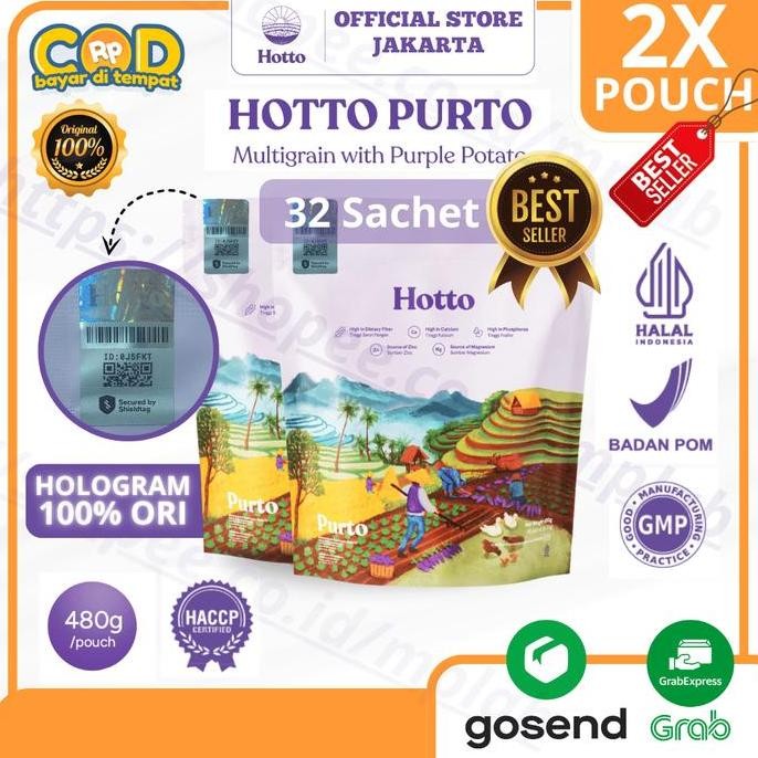 

TERSEDIA PROMO!!! HOTTO Official Store Jakbar PURTO X HOTTO MAME MIX TOTAL 28 SACHET BPOM Halal