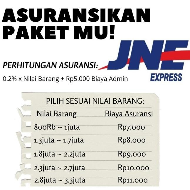 

Er-23 Wajib Asuransi Pengiriman Jne Jtr