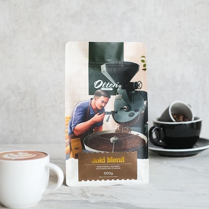 

Gold Blend - 500Gr | Biji Bubuk Kopi Commercial Blend Otten Coffee Original Dan Terlaris