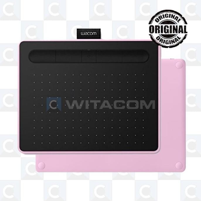 Murah WACOM Intuos Small CTL4100WL CTL-4100WL/P0-CX Bluetooth - Pink Non COD