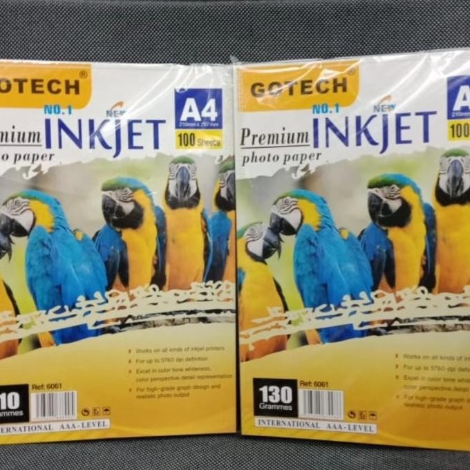 

Kertas A4 Inkjet Paper 130Gr Terbaru