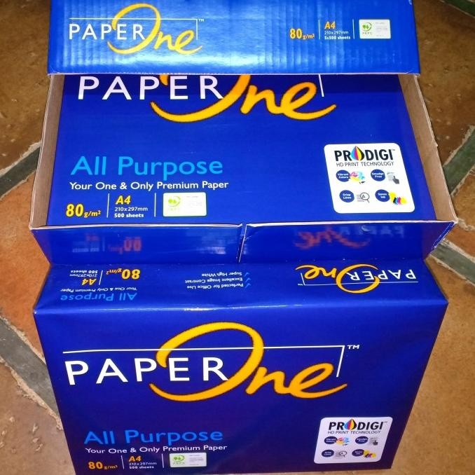 

Kertas HVS 80gr A4 PaperOne by Radhiant official