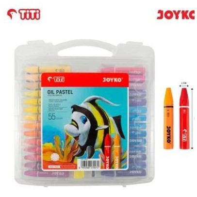 

CRAYON KRAYON TITI 55 WARNA OIL PASTEL by Radhiant official
