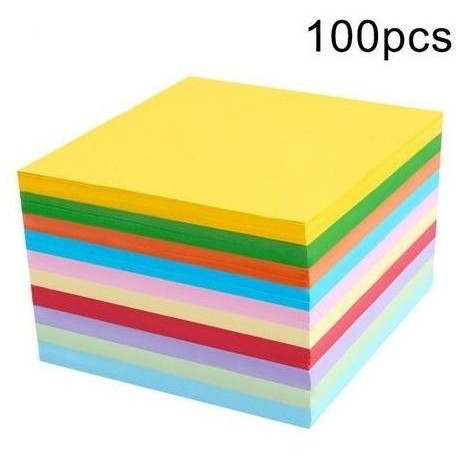 

Origami Paper - Kertas Origami Polos 10 Warna (100Pcs) Terbaru