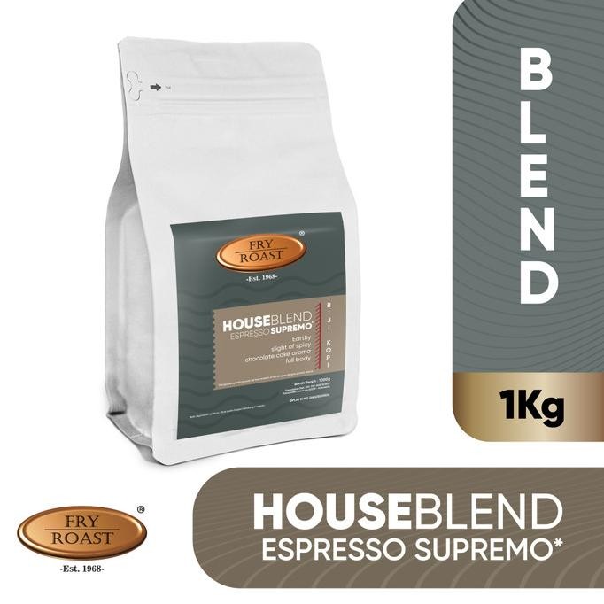 

Kopi House Blend Espresso Supremo 1 Kg Biji Dan Bubuk Original Dan Terlaris