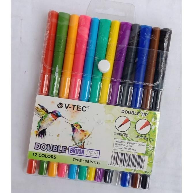 

Brush Pen 12 Warna by Radhiant official