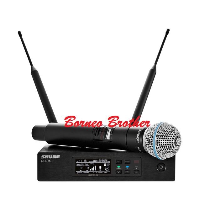 Produk Baru Shure QLXD24/B58 QLXD24/Beta58A Original Mic Wireless Handheld