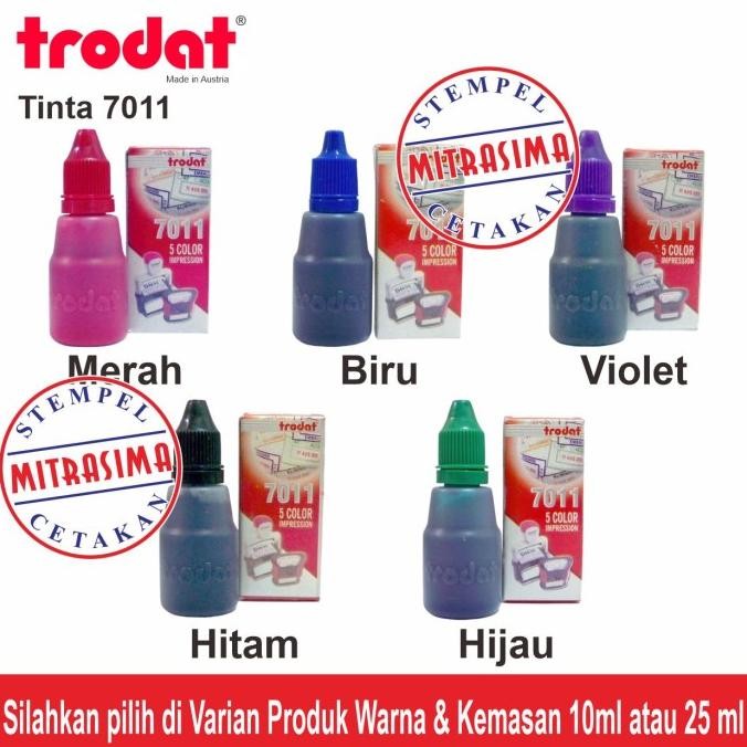 

Trodat 7011 ( Tinta stempel Self Inking ) by Radhiant official