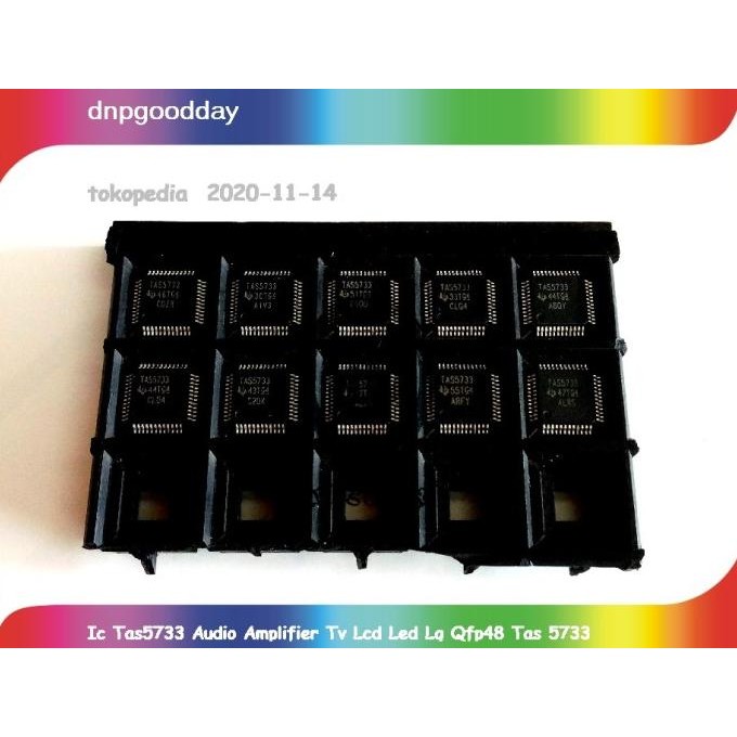 Ic Tas5733 Audio Amplifier Tv Lcd Led Lg Qfp48 Tas 5733 Original