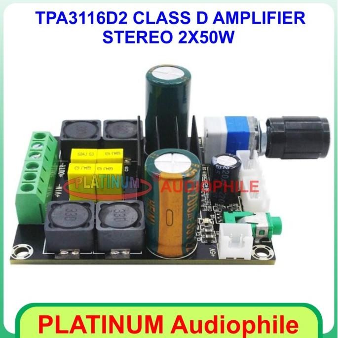 Tpa3116 Amplifier Class D 2X50W - Tpa3116D2 Class D Amplifier Original