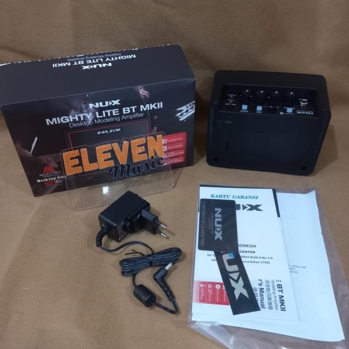Nux Mighty Lite Bt Mk2 Nux Mini Portable Modeling Guitar Amplifier Original