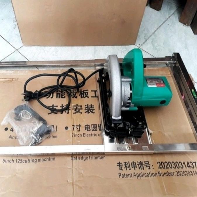 N Alat Bantu Potong Kayu Papan Track Circular Saw 820X410Mm Circle Track