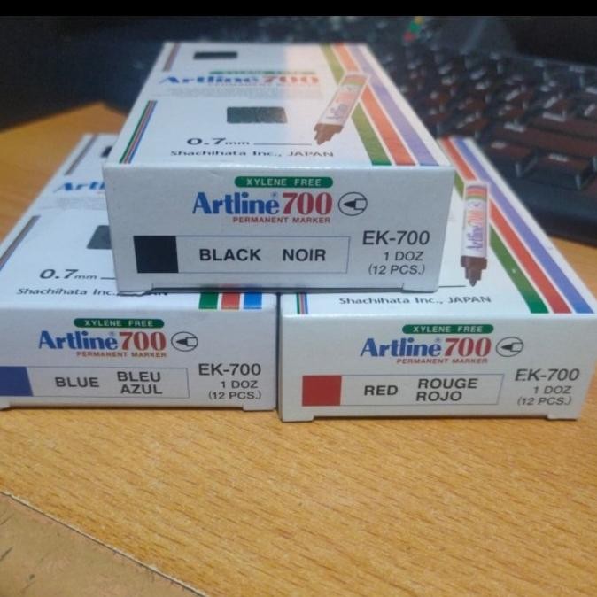 

Spidol Artline EK-700 Permanent Marker 0,7 mm Original harga promo