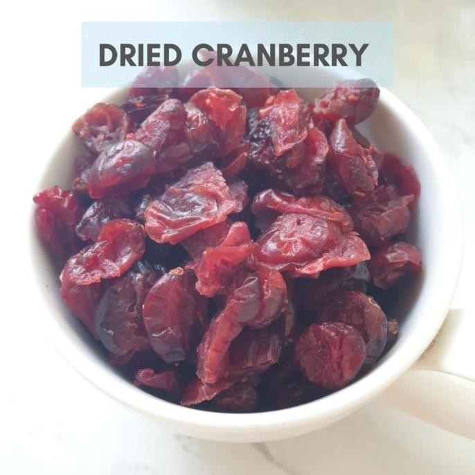 

TERSEDIA Dried Cranberry / Cranberries (1000 gr) - Buah Krenberi Kering