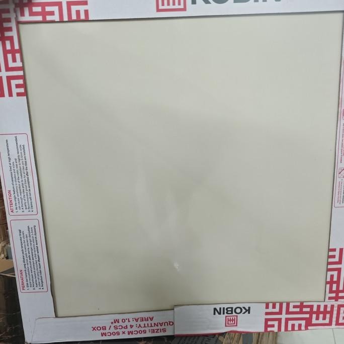 Produk Baru KERAMIK LANTAI 50X50 CREAM POLOS