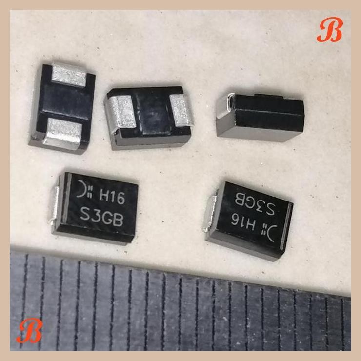 [SRE] S3GB Diode SMB DO-214AA 3A 400V S3GB-13-F Dioda SMD Rectifier S3 GB