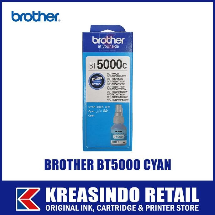 Tinta Brother BT 5000 / BT5000 Cyan Original (BT5000C) Original