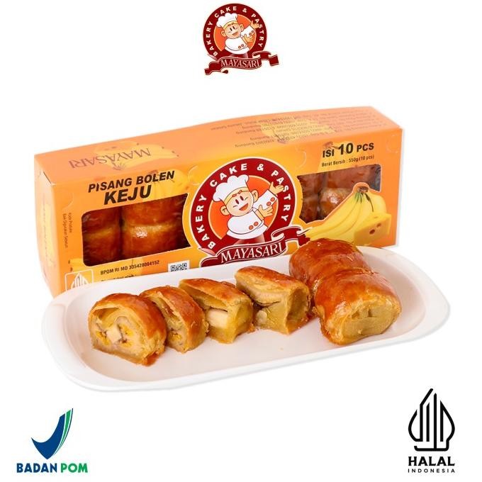 

Grosir Mayasari Bolen Pisang Keju (Bolen Bandung)