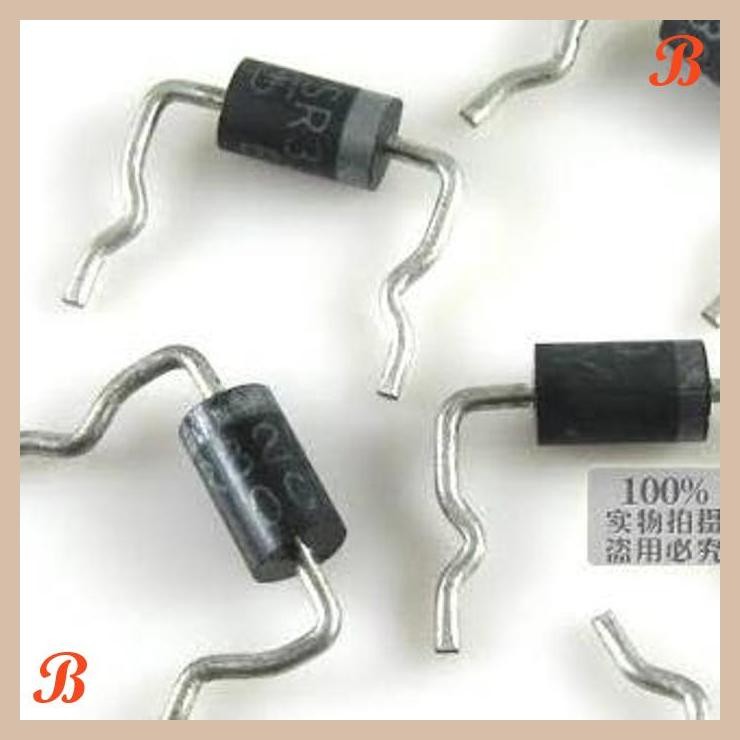 [SRE] SR320 SB320 SR3200 HBR3200 SB3200 Dioda Schottky Diode 3A 200V Do-201