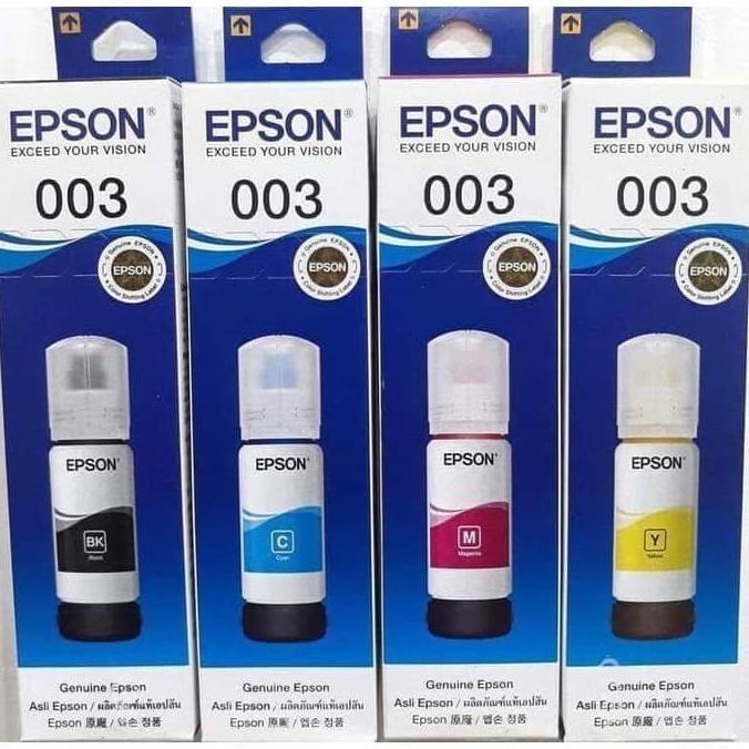 Tinta Epson 003 Original compatible Printer Epson L3110 L3150 Original
