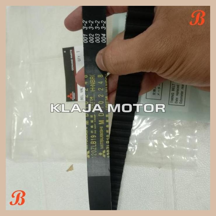 [KJM] TIMING BELT TALI KIPAS L300 BENSIN NEW DELUXE MD102248 ORI GIGI BULAT