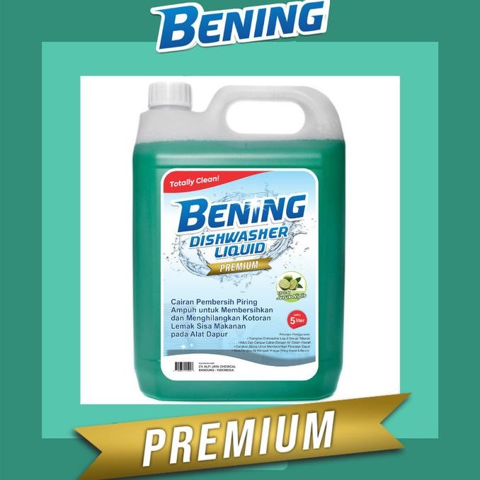 TERBARU SABUN CUCI PIRING MURAH 5 LITER - BENING PREMIUM JERIGEN BANDUNG SERBU