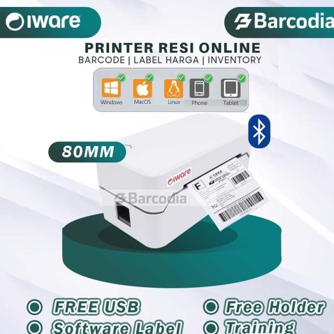 PRINTER BARE LABEL ALAMAT TANPA TINTA - CETAK ALAMAT TOKO ONLINE Original