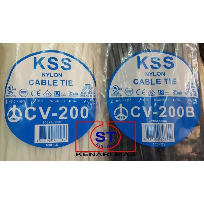 

Kabel Ties / Kabel Tis / KSS / CV-200 / CV-200B / CV200 / CV200B murah
