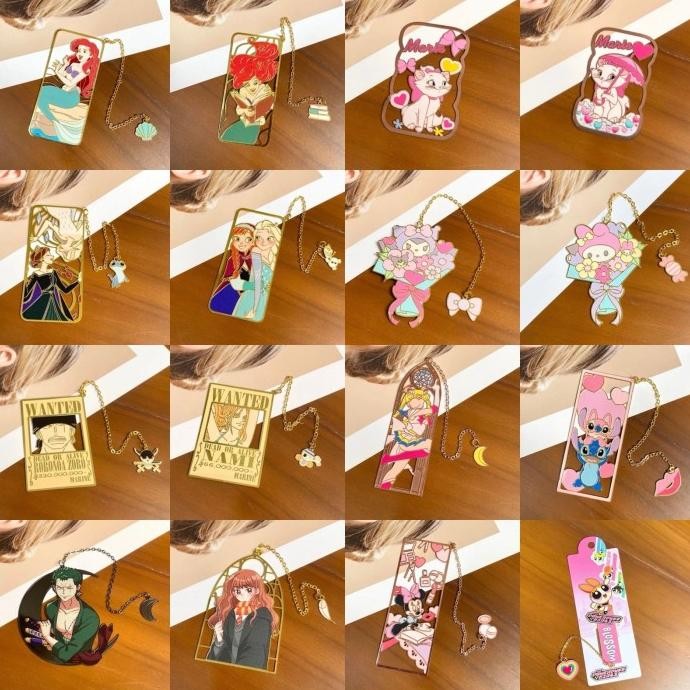 

Pembatas Buku Penanda Buku Bookmark Seri Disney Minnie Mickey Pooh Stitch murah