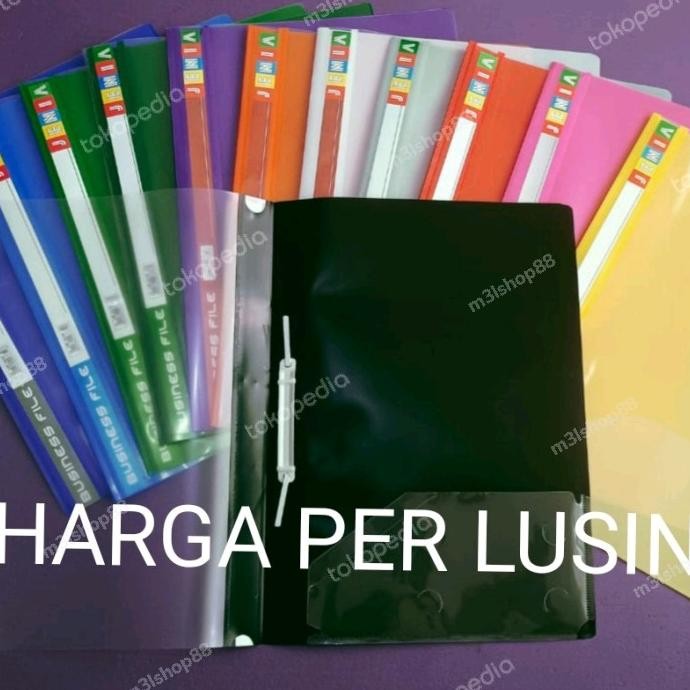 

Business file A4 kantong jenia - 12 pcs murah